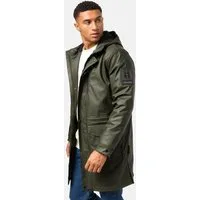 Stone Harbour Regenmantel Verdaan Wasserdichter Regenparka mit Fleece-Innenfutter