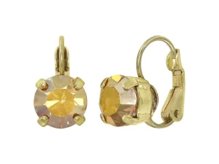 konplott - Ohrringe gelb/gold