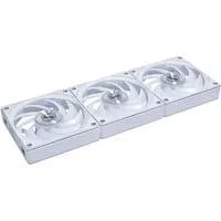 UNI FAN CL120 Wireless, Gehäuselüfter weiß, 3er Pack inkl. Controller, 120 mm