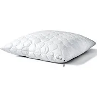 Dunlopillo Baumwollkissen Fusion 40x80 oder 80x80 cm, luftdurchlässig, Climate-Control-Bezug, Füllung: Polyester, Bezug: 100% Baumwolle, Seitenschläfer, Bauchschläfer, Rückenschläfer, Dunlofill® Helix-Micro-Faser, allergikerfreundlich, hohe Qualität