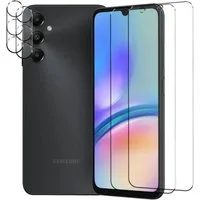 CoolGadget Schutzfolie Panzerfolie für Samsung Galaxy A05s, (Spar-Set 4in1, 2x Displayschutz, 2x Kameraschutz), Panzerglas Schutzfolie für Samsung Galaxy A05s