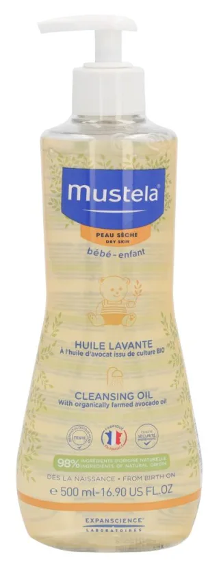 Mustela Cleansing Oil.