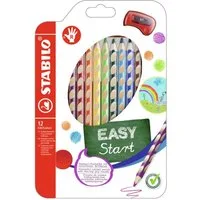 STABILO Buntstift STABILO EASYcolors - ergonomischer Dreikant-Buntstift - 12 Stück -
