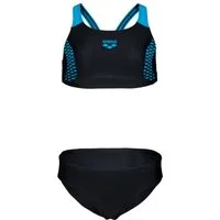 Arena Schwimmanzug GIRL'S ARENA OPENINGS BIKINI ENERGY BACK BLACK-MARTINICA