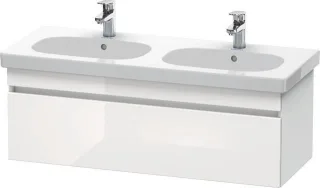 Duravit DuraStyle Waschtischunterbau wandhängend Weiß Hochglanz & Matt 1150x453x398 mm - DS638602218 DS638602218