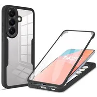 Tec-Expert Handyhülle 360 Grad Handy Hülle für Samsung Galaxy S26, Rundum Schutz Cover Case Bumper robust Vollschutz