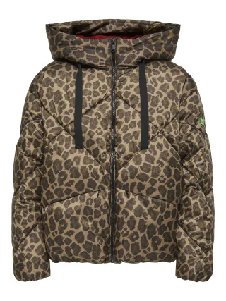 ONLY - ONLASTI LIFE SHORT PUFFER JACKET CC OTW Cocoa Créme - Gr. - M