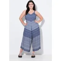 Angel of Style Culotte Jumpsuit A-Line Streifen
