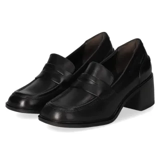 Tamaris Trotteur - Gr. 36 - Schwarz - Glattleder