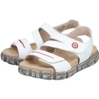 Rieker Sandale Sommerschuh, Klettsandale mit Ziernaht