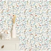 LITTLE DUTCH Vliestapete Forest Wonders, glatt, neutral, (1 St), 10mx52cm (ca. 5m2)