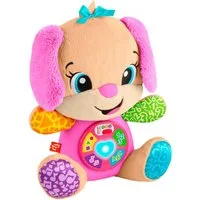 Fisher-Price® Kuscheltier Lernspaß Hund, mit Licht- und Soundeffekten