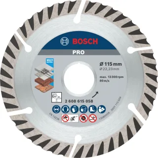 Bosch PRO Diamanttrennscheibe Standard for Universal - 2608615058