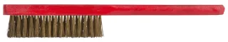 KS Tools BRONZEplus Handbürste, Zinnbronzedraht, gewellt - 963.9586