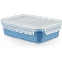 Emsa Frischhaltedose Clip & Close COLOR EDITION Aqua Blau 0.8 L, Kunststoff