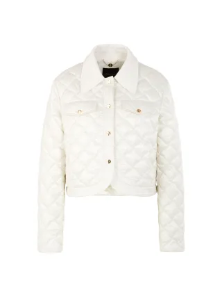 Marc Cain Collections - Wattierte Jacke Rethink Together off-white - Gr. - 38
