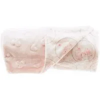 Babydecke Babydecke Doppellagig 75cm x 100cm mit Bären Mustern und Motiven, Almina