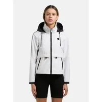 khujo Windbreaker Olia Übergangsjacke mit im Kragen verstaubarer Kapuze