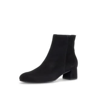 pius gabor - elegante Stiefeletten Rauleder schwarz schwarz - Gr. - 4.5 UK