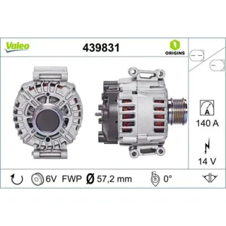Valeo Lichtmaschine Audi A3 Q3