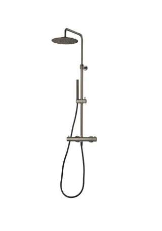 JEE-O Slimline Shower Set, dark steel, 800-6619 800-6619