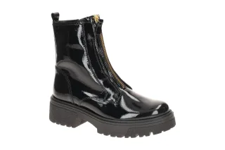 Gabor 71.763.97 Damen Stiefeletten Schwarz Gold Best Fitting Echtleder Absatz...