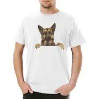 Urban Backwoods Print-Shirt German Shepherd Herren T-Shirt Deutscher Schäferhund Hund Hunde Dog (1-tlg) Dogs Dawg Liebe Love