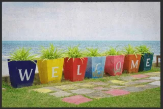 Fussmatte Welcome 5080 | Größe: 60 cm x 45 cm