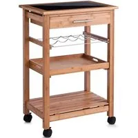 Home affaire Küchenwagen Bamboo, Breite 58 cm, auf Rollen