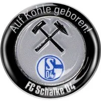 FC Schalke 04 Pins FC Schalke 04 Anstecker Auf Kohle geboren