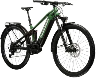Kross "KROSS E-SUV Grist 1.0 29" grün" 10 Gang Shimano CUES U6000 Schaltwerk Kettenschaltung Mittelmotor 250 W Pedelec, Elektrofahrrad für Damen und Herren, MTB
