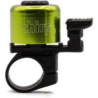 Chirp Fahrradklingel Minibell, grün eloxiert