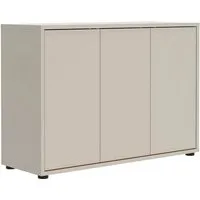 mokebo Sideboard Die Horizontale, Made in Germany, Kommode, Beistellschrank, Anrichte in Kaschmir