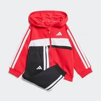 adidas Sportswear Trainingsanzug I 3S TIB FL SET (2-tlg), für Babys und Kleinkinder, zweiteiliges Set, aus Baumwolle