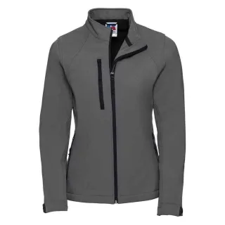 Russell - Softshelljacke 3 Lagen für Damen (Titanium-Grau)