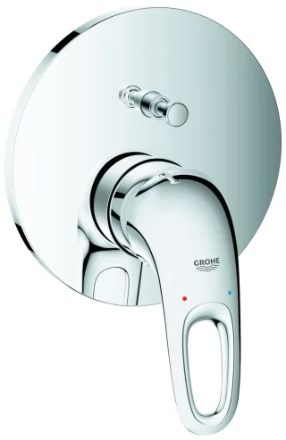 GROHE EH-Wannenbatterie Eurostyle 24049 FMS für 35600 Hebel offen chrom, 24049003 24049003