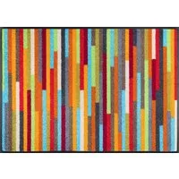 wash+dry by Kleen-Tex Teppich Mikado Stripes, rechteckig, Höhe: 7 mm, modernes Streifen Design, rutschhemmend, waschbar