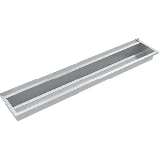 KWC Aquarotter Waschrinne, PLANOX, Edelstahl, W.-Mont., 2800x210x442 mm, m. Arm-bank, 2030054627 2030054627