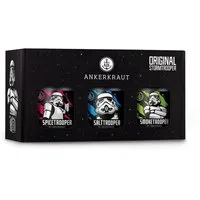Ankerkraut Gewürz Original Stormtrooper Gewürz-Box, (3er Gewürz-Set in Sichtfenster-Box, Im Set enthalten sind: Smoketrooper, Spicetrooper, Salttrooper), 3er-Box als cooles Geschenk