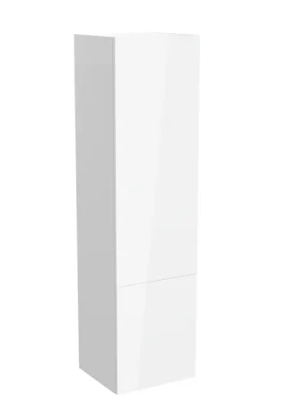 VitrA New Metropole Pure Hochschrank mit 2 Türen Türanschlag links 40 x 37 x Weiß Hochglanz,67342 67342