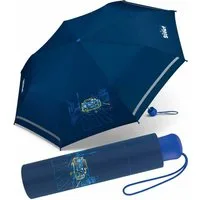 Scout Taschenregenschirm Mini Kinderschirm Basic reflektierend bedruckt, leicht