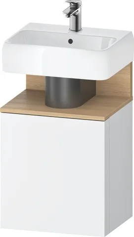 Duravit Qatego Waschtischunterbau wandhängend Weiß Matt 440x350x645 mm - QA4076R30180000 QA4076R30180000