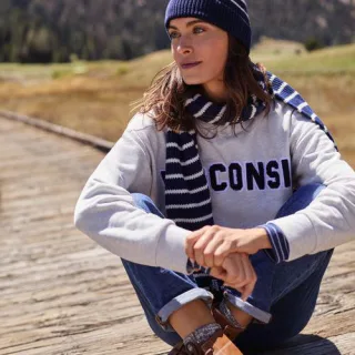 Sweatshirt SERIOUS SWEATS für Damen, Damen, size: regular, Sonstige, Baumwoll-Mischung/Polyester-Mischung, by Lands' End