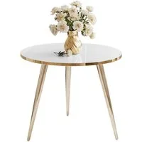 Lookway Couchtisch SOLEIL GOLD – rund, Hochglanz