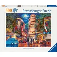 Ravensburger Puzzle Abends in Pisa, 500 Puzzleteile, Made in Germany