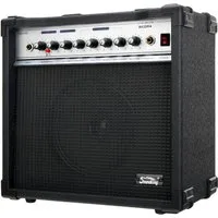 Soundking AK20-RA Gitarrenverstärker Verstärker (Anzahl Kanäle: 2 (Clean und Overdrive), 60 W, Gitarrencombo - 4-Band EQ - Eingebauter, digitaler Reverb/Delay-Effekt)