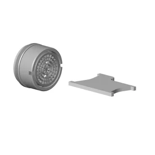 Dornbracht Luftsprudler mit Schlitz Ersatzteile 90230102607 M24x1 8,0 l/min. Platin 90230102607-08