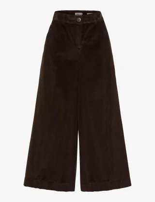 Brax Damen Cordhose Style MELLI S BRUNETTE, dunkelbraun, Gr. 44K