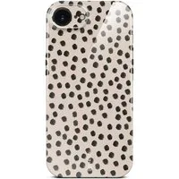 ONEFLOW Handyhülle für iPhone 16e Splash Cover Creme Beige Punkte 6,1 Zoll, Hülle mit Design Muster Designer Case Kameraschutz Handy Schutzhülle