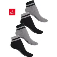 celodoro ABS-Socken Damen & Herren Yoga & Wellness Socken ABS Frotteesohle (4 Paar)
